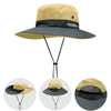 Bucket Hat Damen Sommer Outdoor Sonnenhut Sichtbarer Pferdeschwanz Sonnenhut Sonnenschutzhut