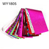 16pcs 20x4cm Mix Nail Art Transfer Foil Sticker