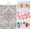 Christmas nail decals ornaments nail stickers