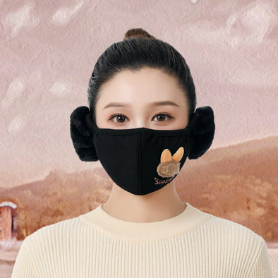 Winddichte warme Wintermaske für Damen