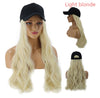 Hat wig one female wig female long hair natural fashion long curly hair big wave