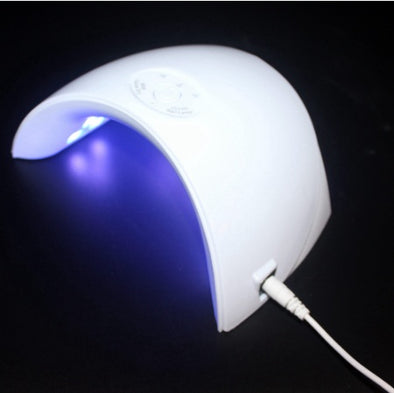 LED-UV-Lampe, 12-tlg. LED-Nageltrockner für ALLE Nagelgelpoliermittel, Maniküre mit Timer-Taste, Sensor, Nagelkunstwerkzeuge