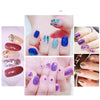 Glasflasche Nail Art Schmuck Glitzer