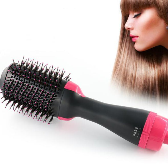 One-Step Electric Hair Dryer Comb Multifunctional Comb Straightener Hair Curling