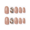 False Nail Patches Nude Medium Long Nail