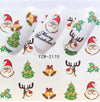 Explosion models Christmas series water transfer nail stickers nail stickers full stickers nail jewelry watermark stickers