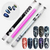 Double head magnetic pen plum blossom printing flower magnetic pen nail art