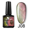 Venalisa 9D Gel Varnish Cat Eye Magic Chameleon Gel Varnish Nail Manicure Galaxy Starry Magnetic Multicolor 5 мл Гель-лак для нігтів