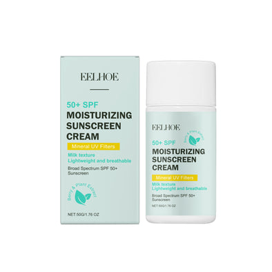 Feuchtigkeitsspendende Sonnencreme mit starkem UV-Schutz