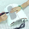 High-power three-fan desktop nail dryer