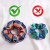 New Retro Printed Large Intestine Hair Tie For Women Highly Elastic Large Intestinal Ponytail Hair Ropes Headwear