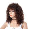 Women's Fashion African Small Curly Afro Hair Wig Head Cover