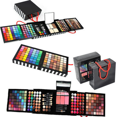 EINE Außenhandel Im Namen Von Explosion Deluxe 177 Farbe Lidschatten Bronzing Platte Kombination Make-Up Set Weiß Optional