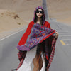 Ethnic Style Desert Seaside Photograph Cloak Autumn And Winter Artificial Cashmere Scarf