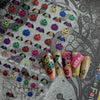 Cooperation Style Thin Tough Nail Stickers Paper Japanese Style Nail Sticker Nail Stickers Color Wansheng Pumpkin