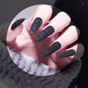 Nail Art Woolen Powder Starlight Black Gauze Sugar Powder Nail Art Accessories