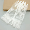 Korean Style White Lace Flower Gloves