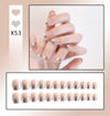 French Worn Removable Nails And Diamonds