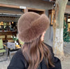 Mink-like Hat Female All-match Plush Bucket Hat Warm Ear Protection