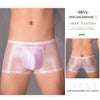 Oil Glossy U Convex Ultra-thin Transparent Men's Comfortable Stretch Shorts