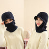 Thickened warm knitted woolen hat