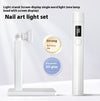 Hand-held Manicure Word Lamp Bracket Degrees Rotary Multifunctional Rack Stick Wear Nail Tip