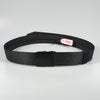 32MM Black Alloy Buckle Nylon Belt Women's Outdoor Security Multifunctional Anti-theft