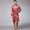 men silk robe