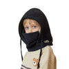 Cold Protection Fleece Ear Protection Children's Mask Scarf Integrated Hat