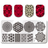 Nail print plate nail painting tool steel seal