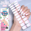 Japanese Style Nail Beauty Gel Stickers Semi-curing French Gel