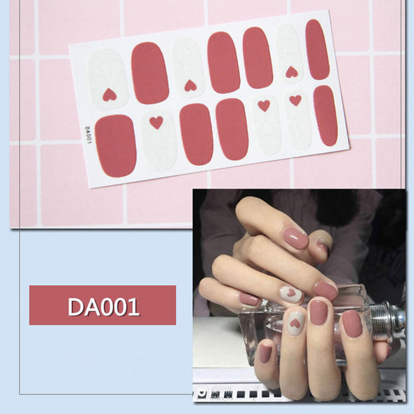 Nail stickers full nail stickers