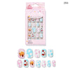 Christmas Cute Children Nails 24 Pieces Wearable