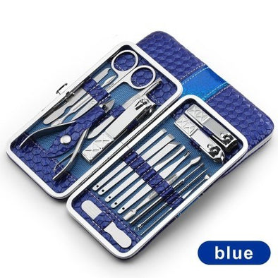 Nail manicure tool kit combo set