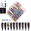 Nail Art Transfer Foils Set Of 12