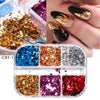 Reflective And Translucent Edelweiss Powder Nail Sequins