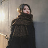 Women's Thick Warm Shawl Leopard Print Scarf