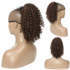 Chemical Fiber Ponytail Short Curly Hair Explosive Head