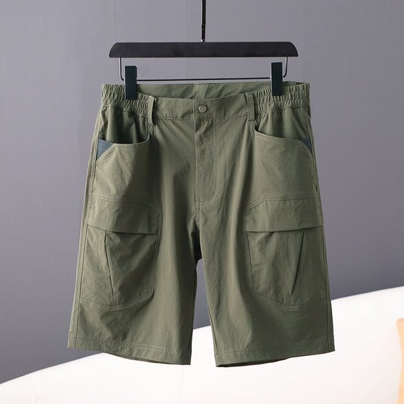 Freizeit-Cargo-Shorts mit großen Taschen für Herren im Sommer