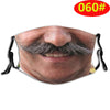 3D Stereo Simulation Human Half Face Creative Spoof Mask