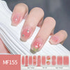 Hand Painted Tulip Smudge Nail Stickers