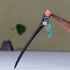 Hair pin with antique fringe