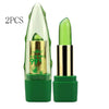 Aloe Vera Gel Color Changing Lipstick Gloss  Moisturizer Anti-drying Desalination Fine-grain Lip Blam Care