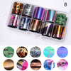 Color Laser Transfer Paper 50 Nail Star Stickers 10 Color Mixed Package