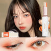 Тіні для повік Lazy Eyeshadow Stick Stereo Gradient Shimmer Double Color Eye Shadow Pen Водостійкі Тіні для повік, які легко наносити