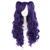 Big wave wig set double ponytail