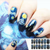 14pcs Nail Sticker Glitter Starry Sky