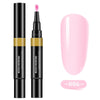 One-step Glue Three-in-one Nail Polish Glue Pen Lazy Long-lasting Phototherapy Glue Nail Manicure