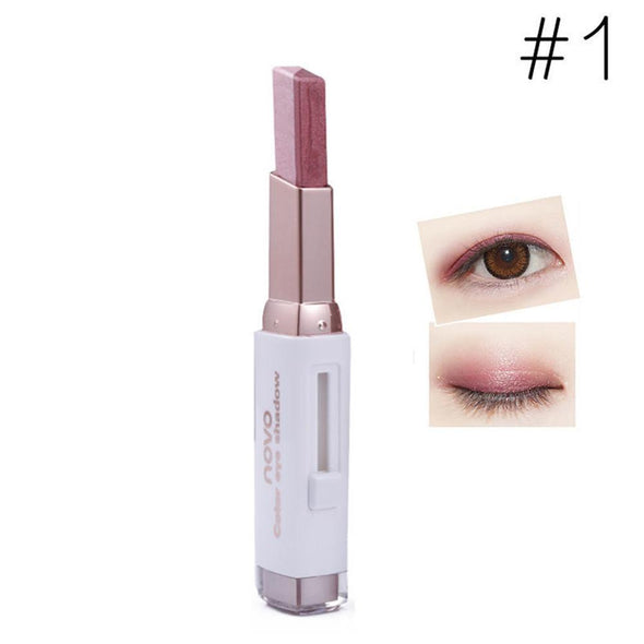 Two-color gradient eye shadow stick