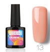 ROSALIND Einfarbiger Bobbi Glue UV-Nagellack, Gel-Nagellack, 10 ml, Nagelstudio-Maniküre-Behandlung